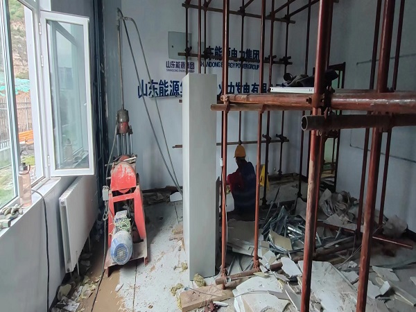 鄂伦春厂房基础沉降注浆加固